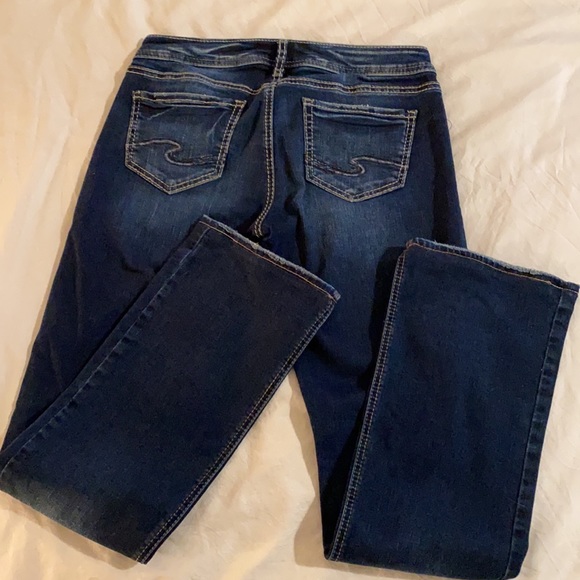 Vintage Silver Low Rise Jeans - Picture 2 of 3